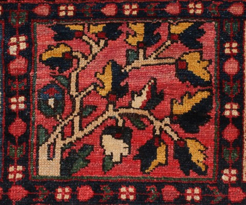 Bakhtiar Red Hand Knotted 112 X 1310 Area Rug 400-17257 Image 26