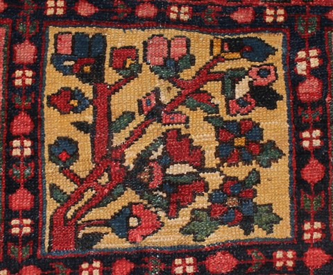 Bakhtiar Red Hand Knotted 112 X 1310 Area Rug 400-17257 Image 27