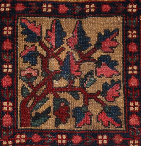 Bakhtiar Red Hand Knotted 112 X 1310 Area Rug 400-17257 Image 5