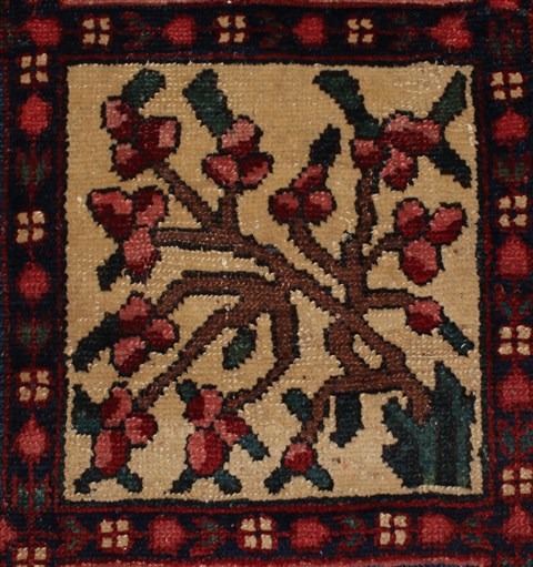 Bakhtiar Red Hand Knotted 112 X 1310 Area Rug 400-17257 Image 8