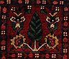 Bakhtiar Red Hand Knotted 112 X 1310  Area Rug 400-17257 Thumb 24