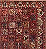 Bakhtiar Red Hand Knotted 112 X 1310 Area Rug 400-17257 Thumb 2