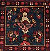Bakhtiar Red Hand Knotted 112 X 1310  Area Rug 400-17257 Thumb 6
