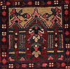 Bakhtiar Red Hand Knotted 112 X 1310  Area Rug 400-17257 Thumb 7