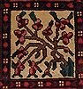 Bakhtiar Red Hand Knotted 112 X 1310  Area Rug 400-17257 Thumb 8