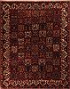 Bakhtiar Red Hand Knotted 112 X 1310  Area Rug 400-17257 Thumb 0
