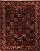 Bakhtiar Red Hand Knotted 112 X 1310 Area Rug 400-17257 Thumb 0