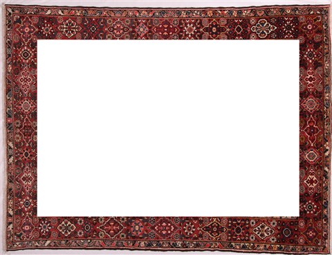 Bakhtiar Red Hand Knotted 107 X 144 Area Rug 400-17258 Image 31