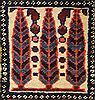 Bakhtiar Red Hand Knotted 107 X 144 Area Rug 400-17258 Thumb 11
