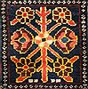 Bakhtiar Red Hand Knotted 107 X 144  Area Rug 400-17258 Thumb 12