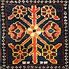 Bakhtiar Red Hand Knotted 107 X 144 Area Rug 400-17258 Thumb 12