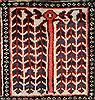 Bakhtiar Red Hand Knotted 107 X 144  Area Rug 400-17258 Thumb 20