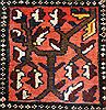 Bakhtiar Red Hand Knotted 107 X 144  Area Rug 400-17258 Thumb 9