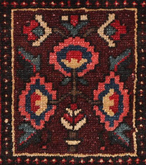 Bakhtiar Blue Square Hand Knotted 103 X 108 Area Rug 400-17259 Image 11