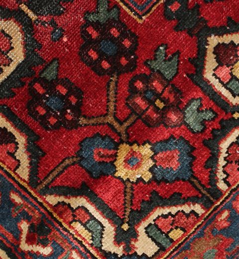 Bakhtiar Blue Square Hand Knotted 103 X 108 Area Rug 400-17259 Image 20