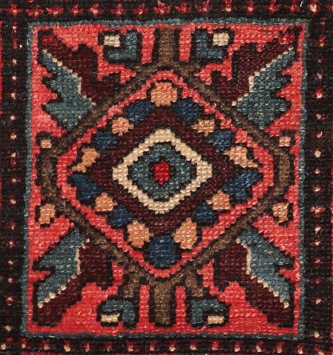 Bakhtiar Blue Square Hand Knotted 103 X 108 Area Rug 400-17259 Image 7