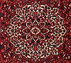 Bakhtiar Red Hand Knotted 911 X 124 Area Rug 400-17262 Thumb 2