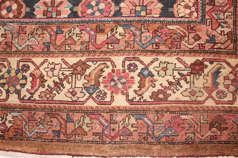 Malayer Blue Hand Knotted 101 X 168 Area Rug 400-17263 Image 11