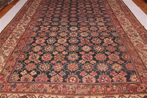 Malayer Blue Hand Knotted 101 X 168 Area Rug 400-17263 Image 14