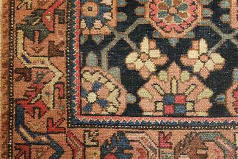 Malayer Blue Hand Knotted 101 X 168 Area Rug 400-17263 Image 17
