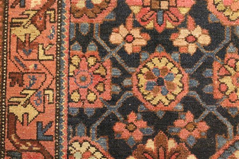 Malayer Blue Hand Knotted 101 X 168 Area Rug 400-17263 Image 19