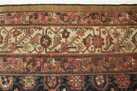 Malayer Blue Hand Knotted 101 X 168 Area Rug 400-17263 Image 22