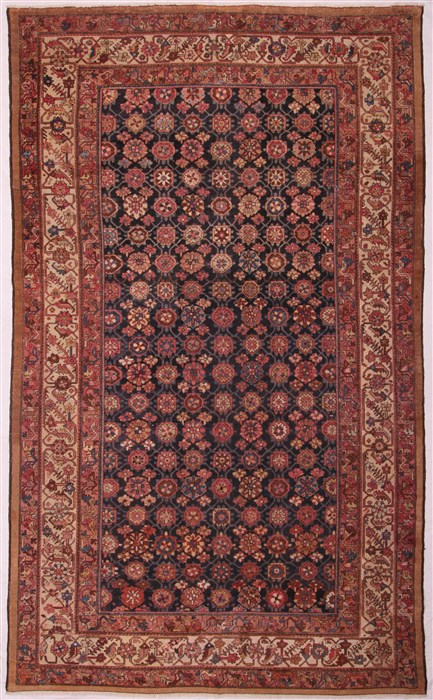 Malayer Blue Hand Knotted 101 X 168 Area Rug 400-17263 Image 2