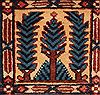 Bakhtiar Brown Hand Knotted 101 X 123  Area Rug 400-17264 Thumb 16