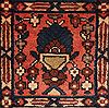 Bakhtiar Brown Hand Knotted 101 X 123  Area Rug 400-17264 Thumb 20