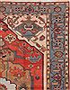 Heriz Red Hand Knotted 106 X 136  Area Rug 400-17267 Thumb 18