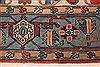 Heriz Red Hand Knotted 106 X 136 Area Rug 400-17267 Thumb 3