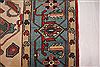 Heriz Red Hand Knotted 106 X 136 Area Rug 400-17267 Thumb 5