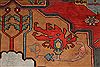 Heriz Red Hand Knotted 106 X 136 Area Rug 400-17267 Thumb 8