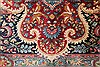 Kerman Red Hand Knotted 115 X 166  Area Rug 400-17269 Thumb 32