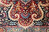 Kerman Red Hand Knotted 115 X 166 Area Rug 400-17269 Thumb 32