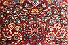Kerman Red Hand Knotted 115 X 166  Area Rug 400-17269 Thumb 34