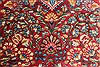Kerman Red Hand Knotted 115 X 166 Area Rug 400-17269 Thumb 34