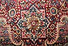 Kerman Red Hand Knotted 115 X 166  Area Rug 400-17269 Thumb 5