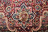 Kerman Red Hand Knotted 115 X 166 Area Rug 400-17269 Thumb 5