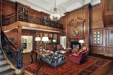 Moshk Abad Red Hand Knotted 105 X 130 Area Rug 400-17270 Image 2
