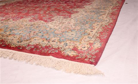 Kerman Purple Hand Knotted 102 X 158 Area Rug 400-17271 Image 13