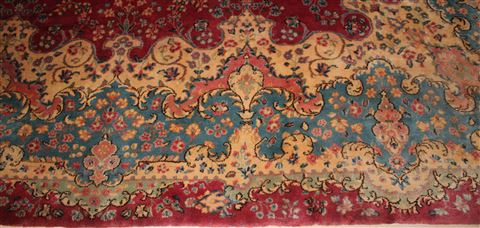 Kerman Purple Hand Knotted 102 X 158 Area Rug 400-17271 Image 15