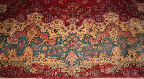 Kerman Purple Hand Knotted 102 X 158 Area Rug 400-17271 Image 16