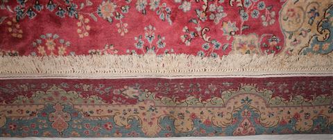 Kerman Purple Hand Knotted 102 X 158 Area Rug 400-17271 Image 18