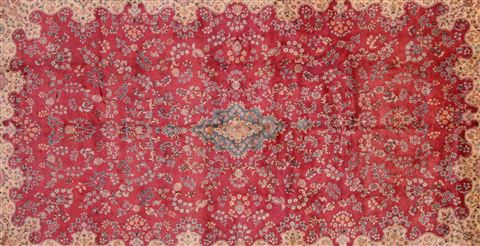 Kerman Purple Hand Knotted 102 X 158 Area Rug 400-17271 Image 4