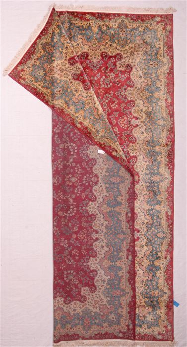 Kerman Purple Hand Knotted 102 X 158 Area Rug 400-17271 Image 6