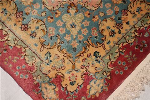 Kerman Purple Hand Knotted 102 X 158 Area Rug 400-17271 Image 7