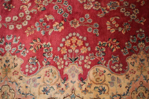 Kerman Purple Hand Knotted 102 X 158 Area Rug 400-17271 Image 8