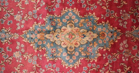 Kerman Purple Hand Knotted 102 X 158 Area Rug 400-17271 Image 9