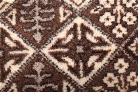 Tabriz Brown Hand Knotted 101 X 1110 Area Rug 400-17275 Image 10